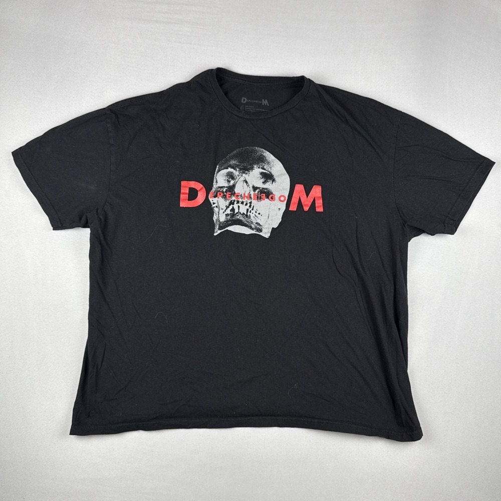 Depeche Mode Memento Mori World Tour 2023 Band T Shirt Black 2XL